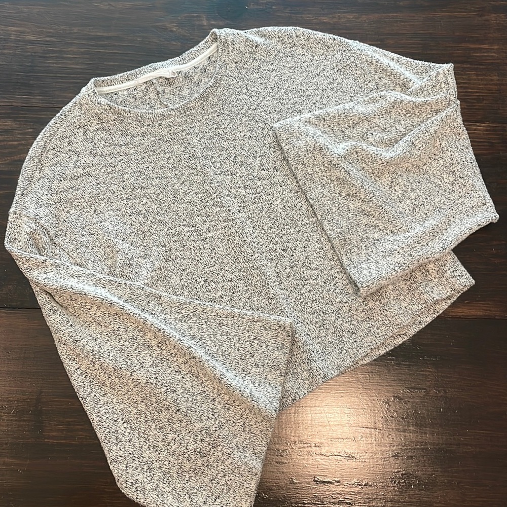 Lush Oversized Crop Sweater